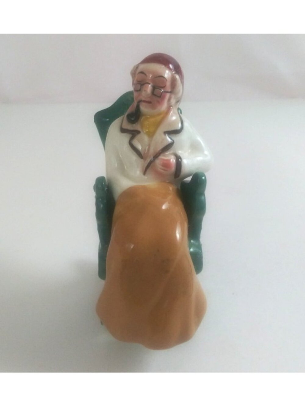 Vintage Norcrest Old Man in Rocking Chair Salt & Pepper Shakers Japan